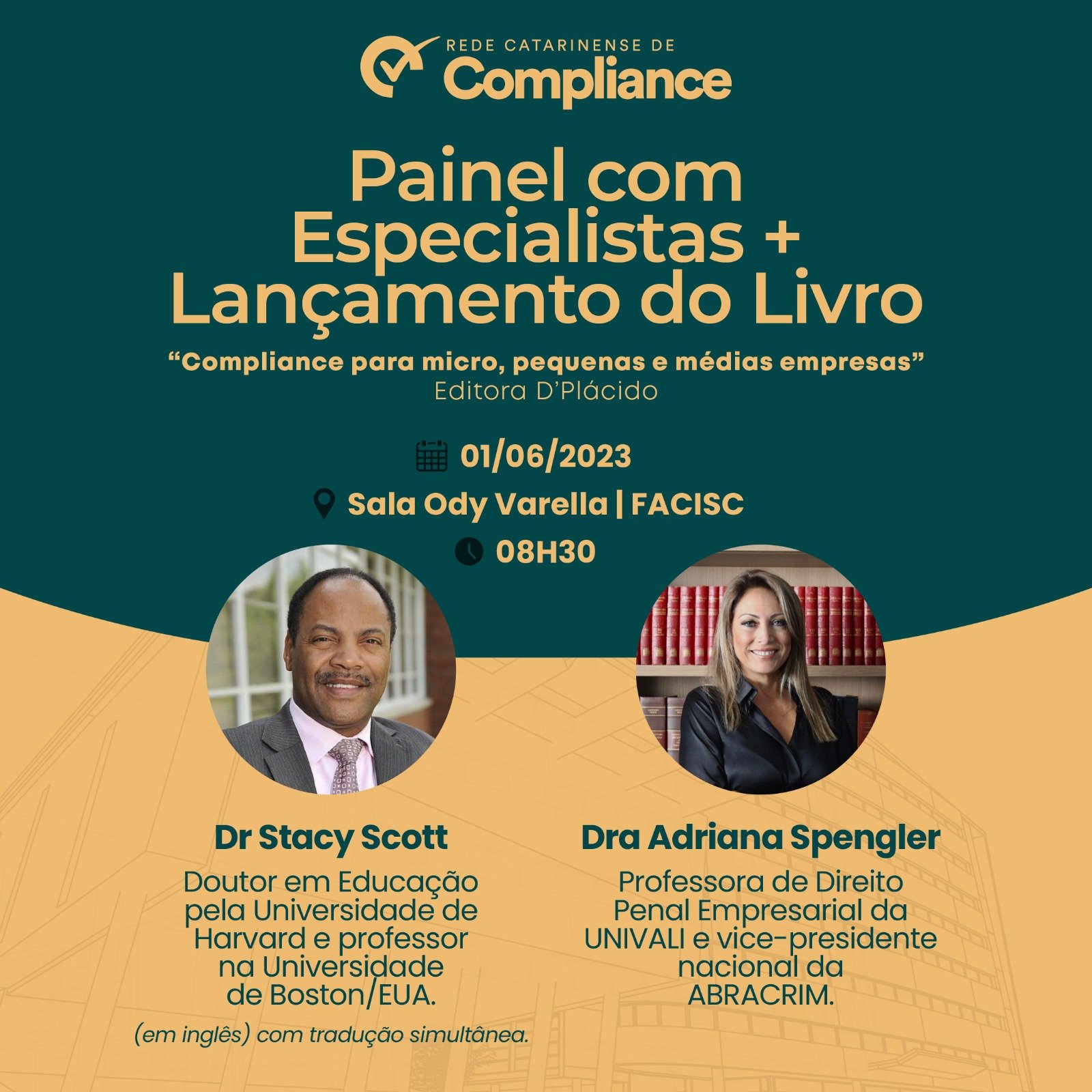 Painel com Especialistas e Lançamento do Livro