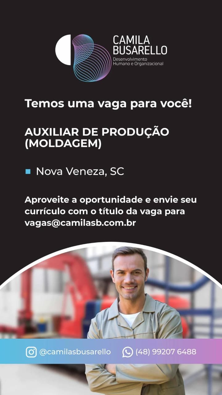 AUXILIAR DE PRODUÇÃO