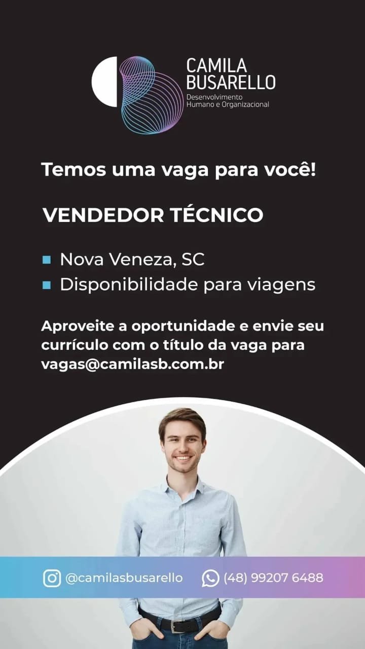 VENDEDOR TÉCNICO