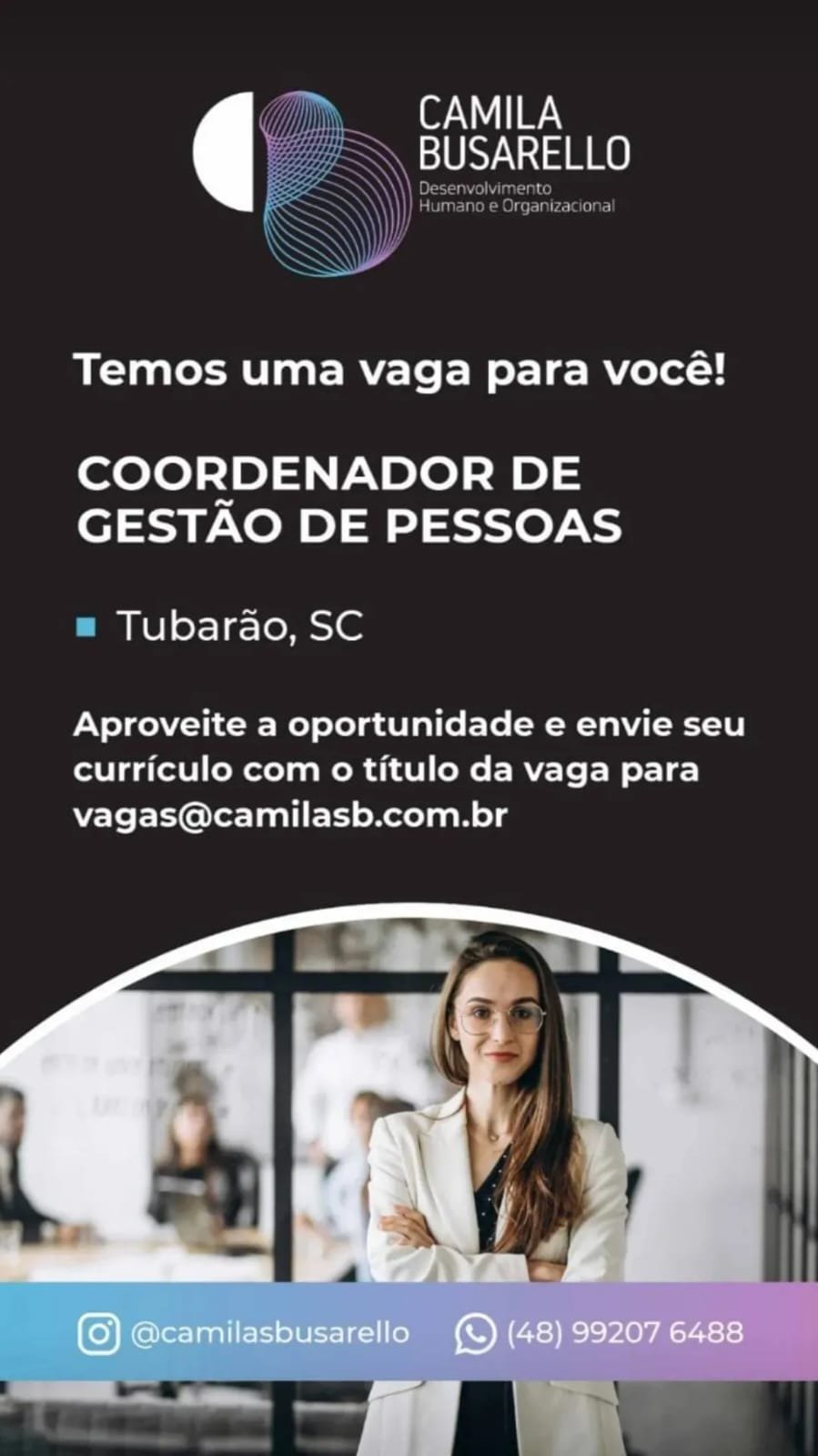 COORDENADOR DE GESTÃO DE PESSOAS