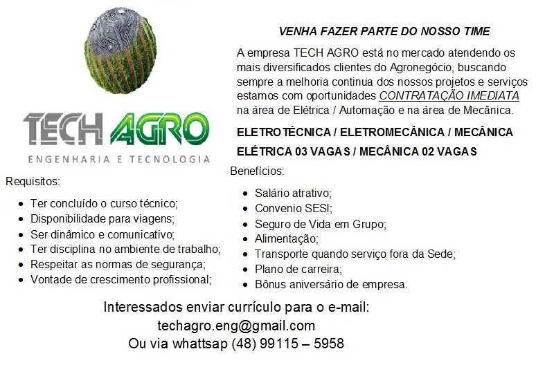 5 vagas de emprego em Nova Veneza